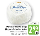 Monte Ziego Ziegenfrischkäse Natur bei E center im Prospekt "" für 2,99 €