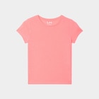 T-shirt manches courtes en coton rose fluo fille - La Halle T-shirt manches courtes en coton rose fluo fille à 2,99 € dans le catalogue La Halle