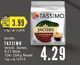 TASSIMO im Angebot bei EDEKA in Bochum TASSIMO Angebote von Jacobs bei EDEKA Bochum für 3,99 €
