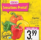 Paprika im EDEKA Prospekt Paprika von EDEKA im aktuellen EDEKA Prospekt für 3,99 €