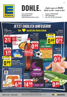 Aktueller EDEKA Prospekt (Lingen (Ems), 25 Seiten zum blättern EDEKA Prospekt Aktuelle Angebote mit 25 Seiten