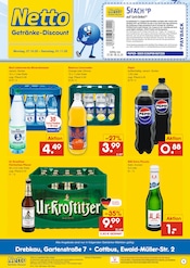 Aktueller Netto Marken-Discount Cottbus Prospekt "DER ORT, AN DEM DU IMMER AUSGEZEICHNETE PREISE FINDEST." mit 2 Seiten