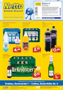 Netto Marken-Discount Prospekt DER ORT, AN DEM DU IMMER AUSGEZEICHNETE PREISE FINDEST. mit 2 Seiten