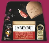 Bloc de foie gras de canard dégustation avec morceaux du Sud Ouest - Labeyrie dans le catalogue Super U