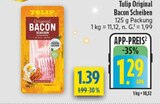 Original Bacon Scheiben im diska Prospekt Original Bacon Scheiben von Tulip im aktuellen diska Prospekt für 1,29 €