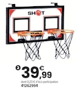 Panneau de basket double - SHOT - JouéClub Panneau de basket double - SHOT à 39,99 € dans le catalogue JouéClub