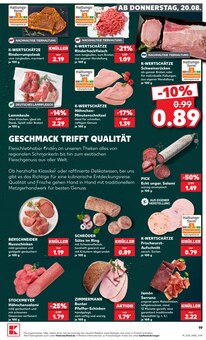 Steak im Kaufland Prospekt "Hier bin ich richtig" mit 71 Seiten (Krefeld)