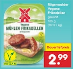 Vegane Frikadellen von Rügenwalder für 2,99 € bei Netto Marken-Discount im Angebot Vegane Frikadellen von Rügenwalder im aktuellen Netto Marken-Discount Prospekt