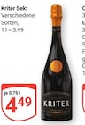 Sekt im Angebot bei GLOBUS in Saarlouis Sekt Angebote von Kriter bei GLOBUS Saarlouis für 4,49 €