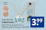 Lufterfrischer Balance von HOME CREATION im aktuellen ALDI SÜD Prospekt für 3,99 €
