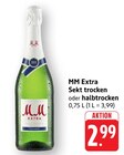 Sekt trocken Angebote von MM Extra bei E center Kirchheim für 2,99 €
