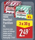Menthol-Pastillen XL von Fisherman's Friend für 2,49 € bei ALDI Nord im Angebot Menthol-Pastillen XL von Fisherman's Friend im aktuellen ALDI Nord Prospekt