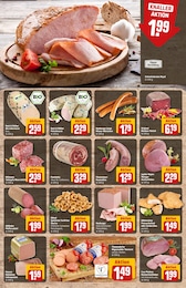 Bio Fleisch Angebot im aktuellen REWE Prospekt auf Seite 12