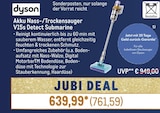 Akkunass-/Trockensauger V15s Detect Submarine von Dyson im aktuellen Metro Prospekt für 761,59 €