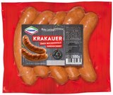 Krakauer oder Krakauer mit Käse im Angebot bei REWE in Brandenburg Krakauer oder Krakauer mit Käse Angebote von Steinhaus bei REWE Brandenburg für 4,44 €