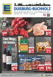 EDEKA Prospekt für Duisburg: "Aktuelle Angebote", 26 Seiten, 17.08.2026 - 22.08.2026