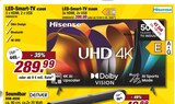 LED-Smart-TV im Angebot bei POCO in Augsburg LED-Smart-TV Angebote von Hisense bei POCO Augsburg für 289,99 €
