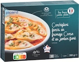 Conchiglioni farcis au fromage Corse et au jambon fumé - Picard dans le catalogue Picard