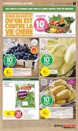 Fruits Et Légumes Angebote im Prospekt "-50% DE REMISE IMMÉDIATE SUR LE 2ÈME" von Intermarché auf Seite 3