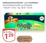 GLOBUS - Kräutertee Angebot im Prospekt Kräutertee bei GLOBUS im Prospekt "" für 1,29 €