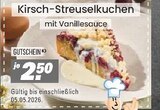 Kirsch-Streuselkuchen Angebote bei Höffner Rostock für 2,50 €