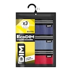 Boxers unis ecodim garçon - DIM en promo chez Carrefour Boxers unis ecodim garçon - DIM dans le catalogue Carrefour