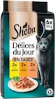 Pâtée en sauce pour chat à la volaille - SHEBA dans le catalogue Intermarché Super