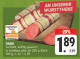 EDEKA Rochlitz - Salami Angebot im Prospekt Salami bei EDEKA im Rochlitz Prospekt für 1,89 €