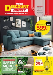Möbel Borst Prospekt schön günstig wohnen mit  Seiten in Griesingen und Umgebung