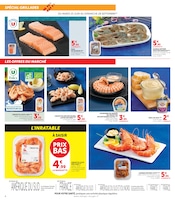 Promos Crevettes dans le catalogue "Spécial GRILLADES À PRIX BAS !" de Super U Crevettes en promo dans le catalogue Super U à la page 4