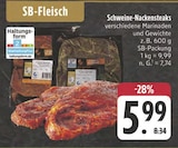 Schweine-Nackensteaks bei E center im Pleinfeld Prospekt für 5,99 €