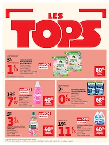 Catalogue Auchan Hypermarché de la semaine "LES TOPS" avec 2 pages, valide du 04/08/2026 au 16/08/2026 pour Méru et alentours Prospectus Auchan Hypermarché de la semaine "LES TOPS" avec 2 pages, valide du 04/08/2026 au 16/08/2026 pour Méru et alentours