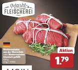Rinderrouladen aus der Oberschale oder Rinderrouladen klassisch gefüllt für 1,79 € bei combi im Angebot Rinderrouladen aus der Oberschale oder Rinderrouladen klassisch gefüllt im aktuellen combi Prospekt