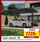Carport „Wing 80“ im toom Baumarkt Prospekt Carport „Wing 80“ im aktuellen toom Baumarkt Prospekt für 1.729,00 €