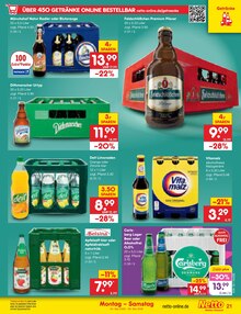 Bier im Netto Marken-Discount Prospekt "Aktuelle Angebote" mit 75 Seiten (Lehrte)