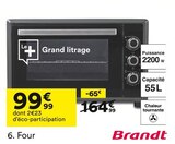 Four - BRANDT - But à Quimper Four - BRANDT en promo chez But Quimper à 99,99 €