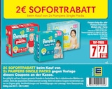 baby-dry- oder Premium-Protection-Windeln oder -Pants Angebote von Pampers bei EDEKA Berlin für 7,77 €