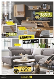 Wohnwand im BRAUN Möbel-Center Prospekt in Pirmasens Aktueller BRAUN Möbel-Center Prospekt mit Wohnwand, "DEN PASSENDEN BLICKFANG FINDEN SIE BEI BRAUN", Seite 6