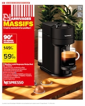 Nespresso Angebote im Prospekt "SPÉCIAL PIQUE-NIQUE" von Carrefour Nespresso Angebote im Prospekt "SPÉCIAL PIQUE-NIQUE" von Carrefour auf Seite 64