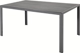 XL-Alu-Gartentisch Malmø Angebote bei Wreesmann Buxtehude für 89,99 €
