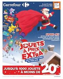 Catalogue Supermarchés Carrefour en cours à Canteleu et alentours, Jouets à prix extra, 96 pages, 10/10/2023 - 04/12/2023