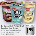High Protein Grieß Pudding im Angebot bei E center in Neunkirchen High Protein Grieß Pudding Angebote von Dr. Oetker bei E center Neunkirchen für 1,99 €