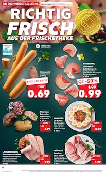 Brotaufstrich Angebot im Kaufland Prospekt, gültig von 23.10.2025 bis 29.10.2025 Brotaufstrich Angebot im aktuellen Kaufland Prospekt auf Seite 16