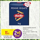 Pâtes penne rigate - BARILLA en promo chez Intermarché Super Pâtes penne rigate - BARILLA dans le catalogue Intermarché Super