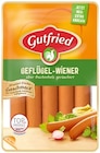 Geflügel-Wiener im Angebot bei REWE in Weinheim Geflügel-Wiener Angebote von Gutfried bei REWE Weinheim für 2,49 €