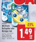 WC-Frisch Duftspüler oder reiniger gel im Angebot bei WEZ in Bad Oeynhausen WC-Frisch Duftspüler oder reiniger gel Angebote von Henkel bei WEZ Bad Oeynhausen für 1,49 €