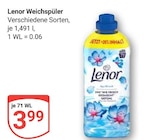 Weichspüler Angebote von Lenor bei GLOBUS Wetzlar für 3,99 €