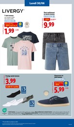 Prix et réduction T-Shirt Homme dans le prospectus Lidl en cours Offre T-Shirt Homme dans le catalogue Lidl du moment à la page 79