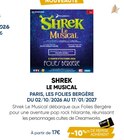 Shrek le Musical dans le catalogue Fnac