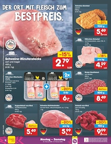 Schweinefleisch im Netto Marken-Discount Prospekt "Aktuelle Angebote" mit 54 Seiten (Braunschweig)